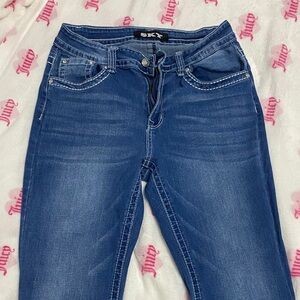 Sky Women's Denim Skinny Jeans